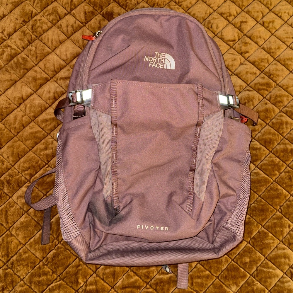 The North Face PivotER Backpack in Mauve